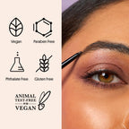 WINKY LUX Uni-Brow Eyebrow Pencil - Univ. 100% authentic, vegan, and animal test-free for naturally beautiful brows.