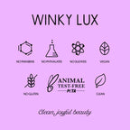 Winky Lux Uni-Brow Eyebrow Pencil features clean, joyful beauty values, including vegan and cruelty-free ingredients.