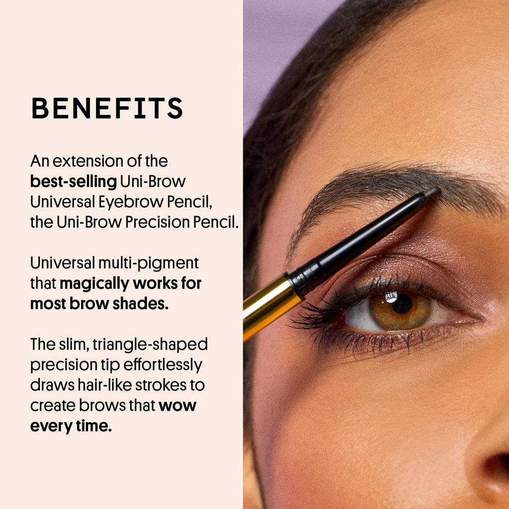 Best-selling WINKY LUX Uni-Brow Eyebrow Pencil with precision tip for universal brow shades. Premium quality for stunning brows.