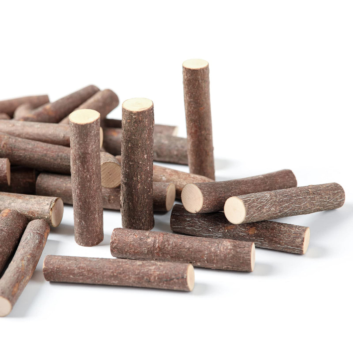 Premium imported wood craft sticks pumpkin stems, perfect for creative DIY projects, available at Curat Cart.