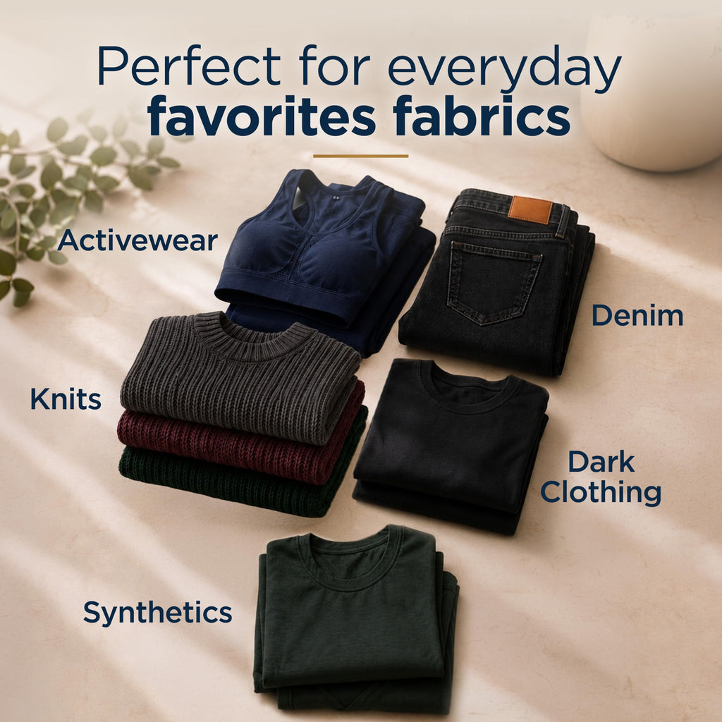 Woolite Darks Defense Laundry Detergent ensures deep color protection for dark fabrics. 100% Authentic, available at Curat Cart.