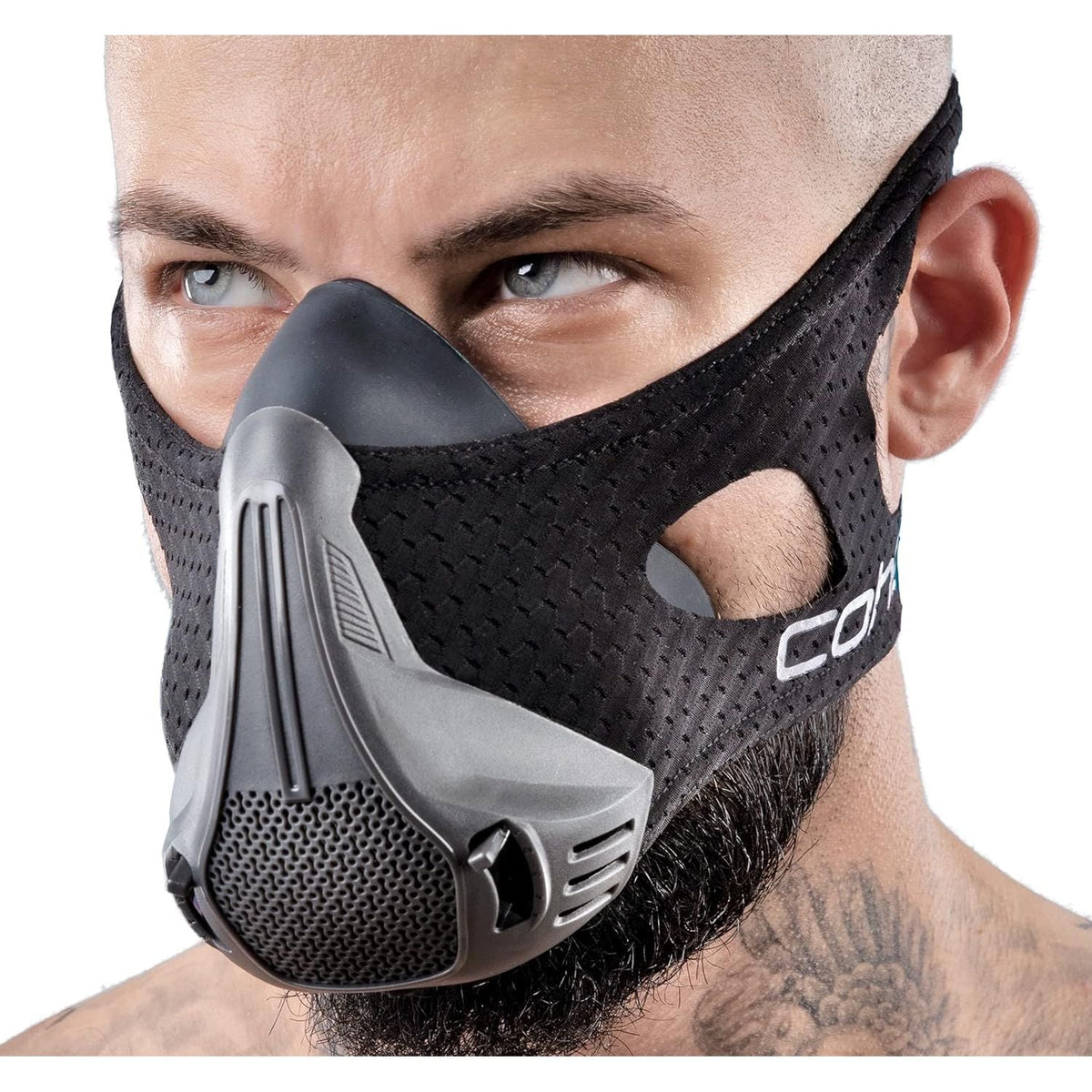 Workout Mask Breathing Mask for Men and - Detailed View 1 | Authentic Curat Cart Stock