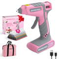 Discover the WORKPRO Cordless Hot Glue Gun, a premium imported tool from Curat Cart, ideal for DIY projects and crafts.