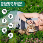 Woyamay Flea Collar for Cats protects against fleas, ticks, and more. 100% Authentic, available at Curat Cart in India.
