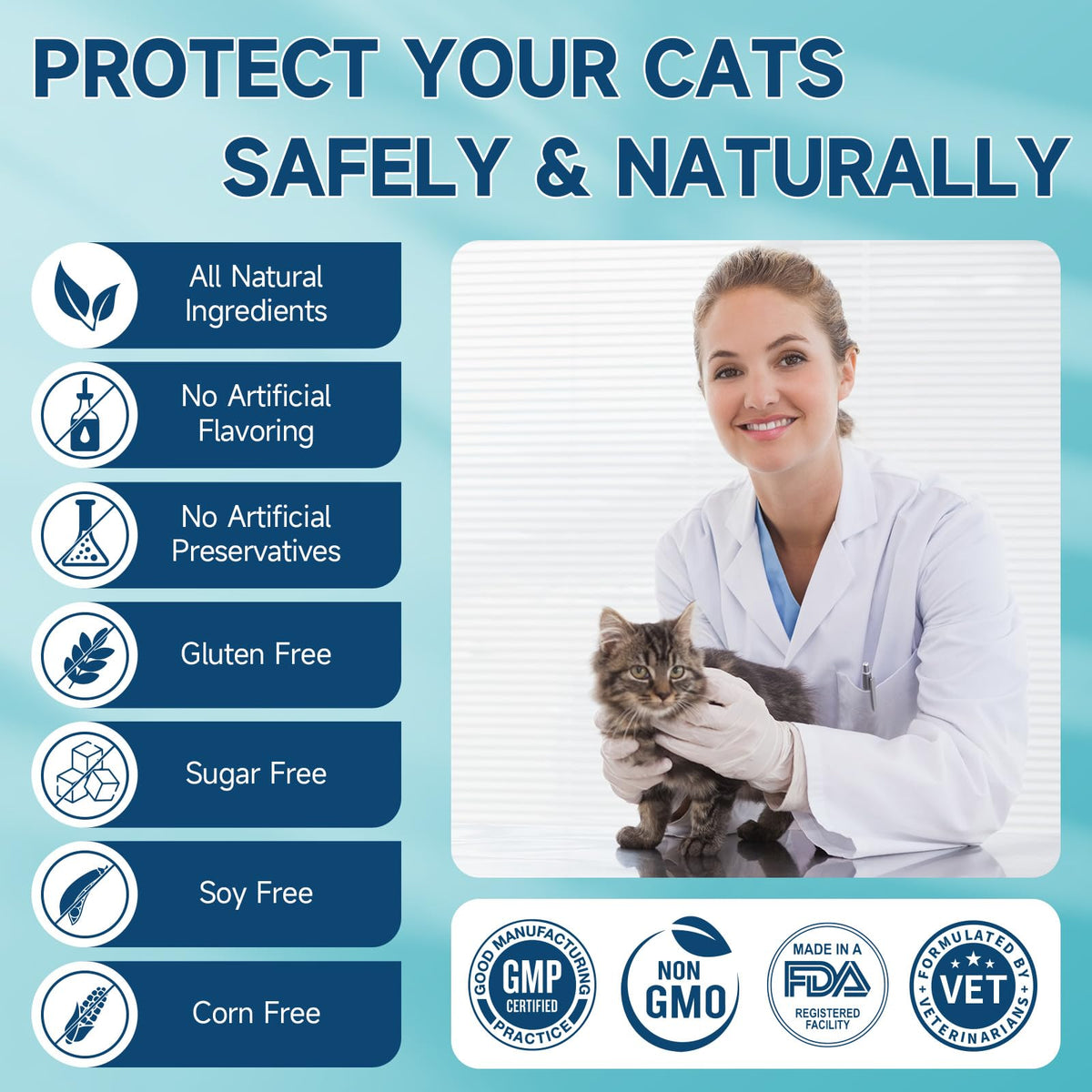 Woyamay Flea and Tick Prevention ensures all-natural ingredients, 100% authentic, available at Curat Cart in India.