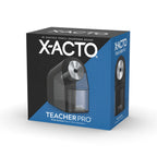 Discover the X-ACTO Electric Pencil Sharpener, a premium import from Curat Cart, designed for effortless sharpening with professional precision.