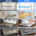Transform your bird cage with the XANGNIER Bird Cage Cleaner Brush, 100% Authentic and available at Curat Cart in India.