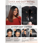 Shop our Yaki Straight Layered U Part Wig, easy to install with clips. Order online for fast shipping!