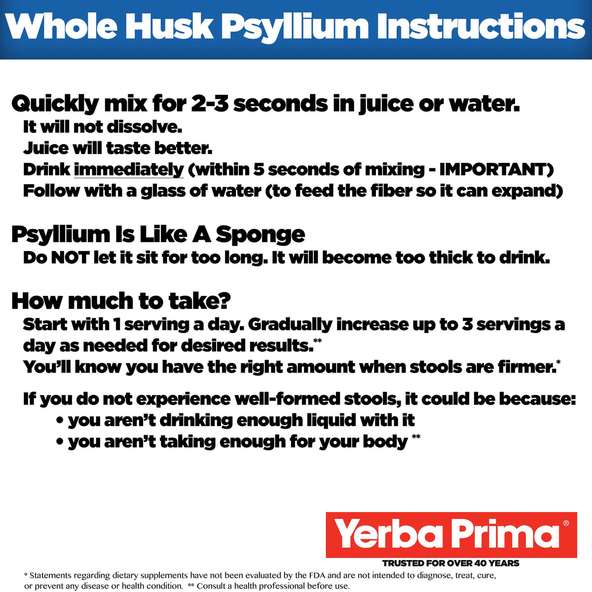 Yerba Prima Psyllium Husk Fiber offers 100% authentic dietary fiber, available in India at Curat Cart. Ensure proper hydration for best results.