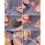 Explore the YUANHANG Large Sewing Kit featuring high-quality tools and materials for all your sewing needs, available at Curat Cart.