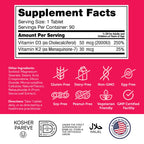 Zahler Junior D3 K2, a premium imported vitamin supplement, offers essential nutrients for kids. Available at Curat Cart.