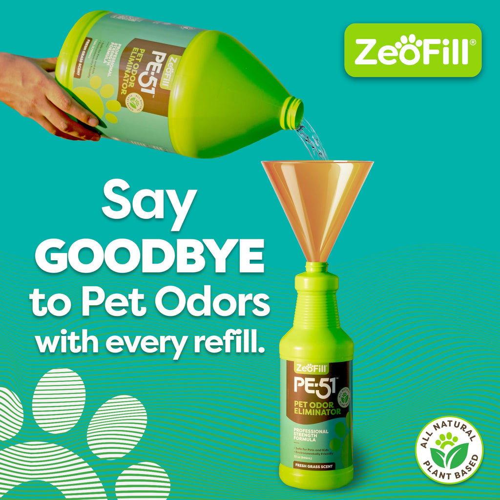 ZEOFILL Outdoor Odor Eliminator offers a natural solution for pet odors. 100% Authentic, available at Curat Cart in India.