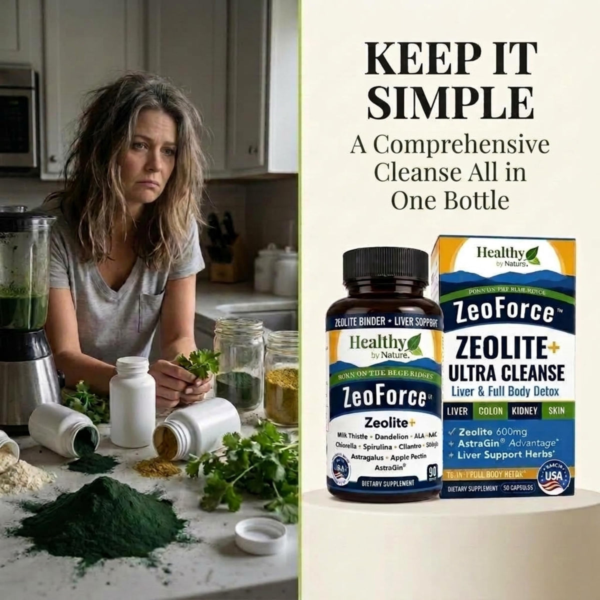 Zeolite Liver Ultra Cleanse offers a comprehensive detox solution. Premium imported health supplement available at Curat Cart.