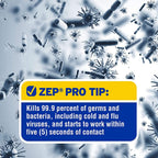 Zep Quick Clean Disinfectant kills 99.9% of germs and viruses. Perfect for daily use, available at Curat Cart.