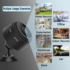 ZMDCAM Mini WiFi Security Camera suitable for home, office, and store security. 100% Authentic, available in India at Curat Cart.