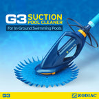 Discover the Zodiac G3 Suction-Side Vacuum Cleaner, 100% Authentic and available in India at Curat Cart for efficient pool cleaning.