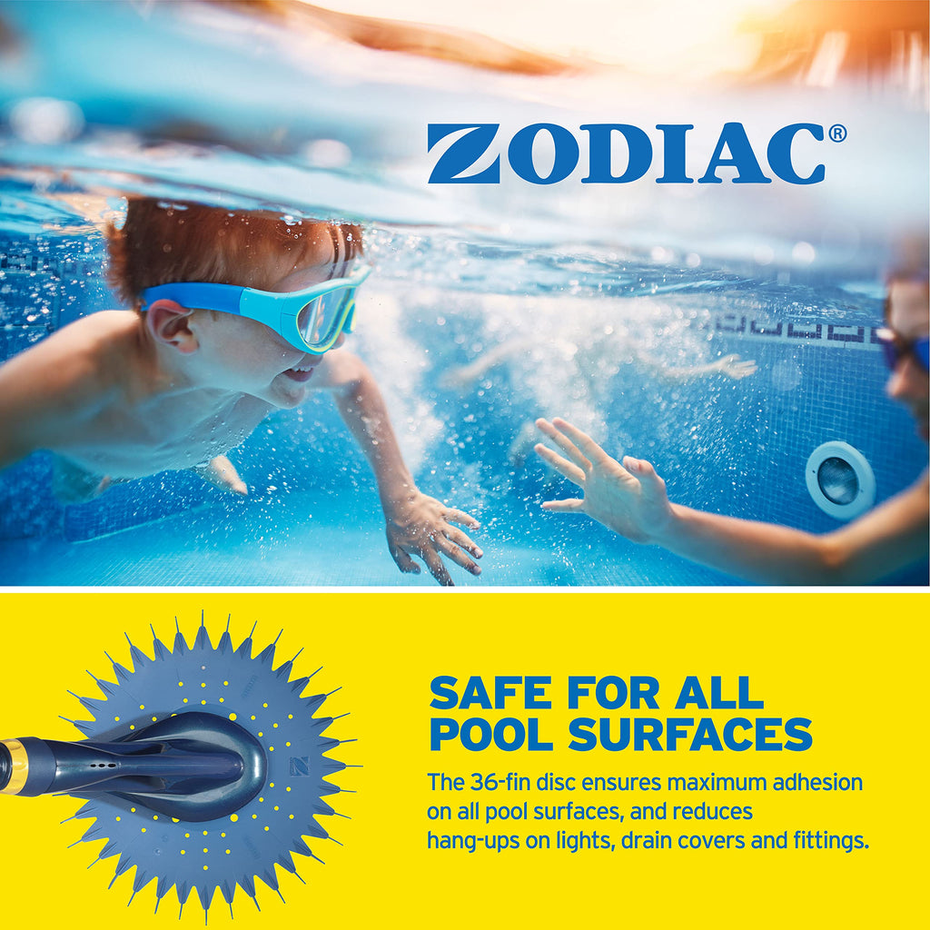 Discover the Zodiac G3 Suction-Side Vacuum Cleaner, specially curated by Curat Cart for all pool surfaces. Enjoy hassle-free cleaning.