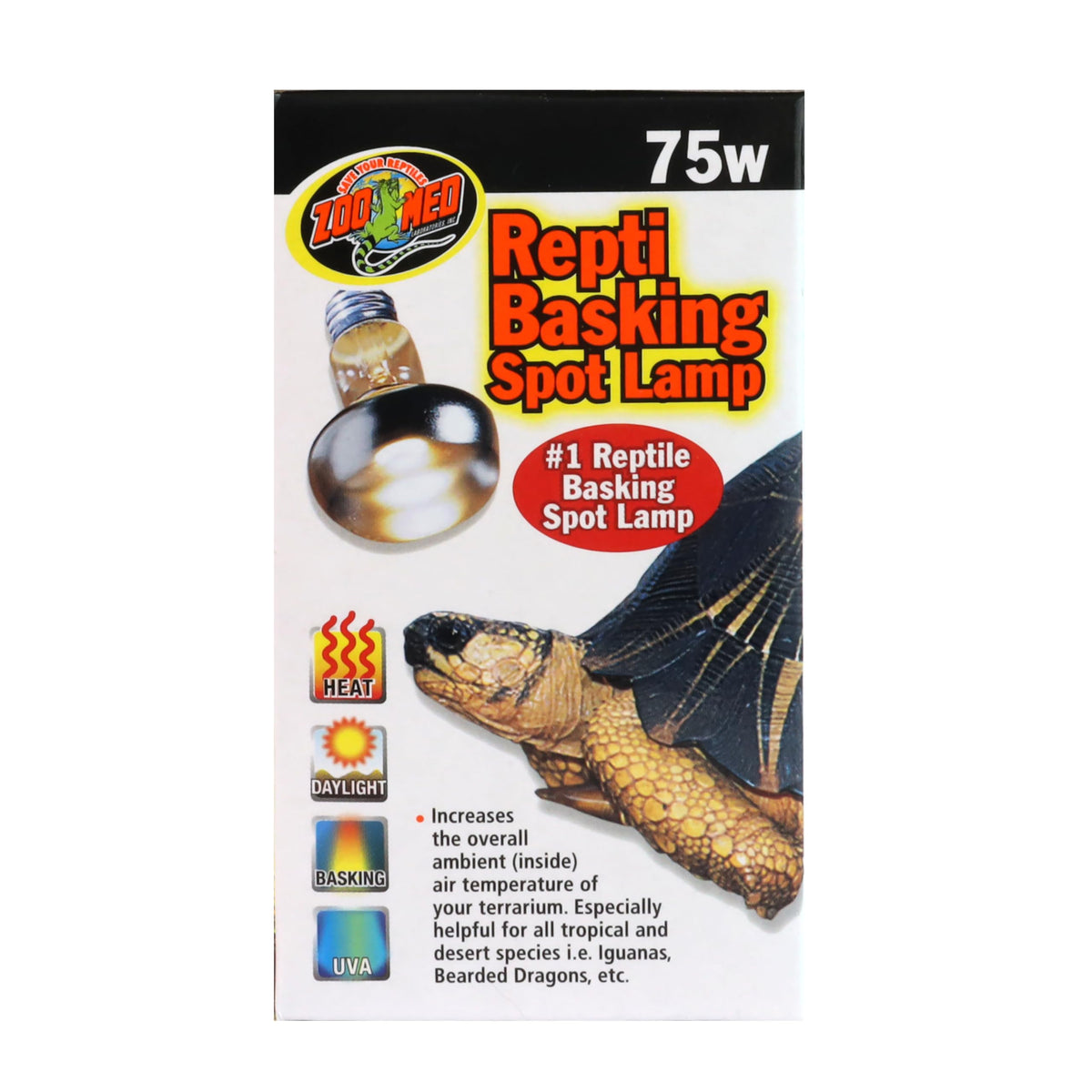 Discover the Zoo Med Basking Spot Lamp, exclusive to Curat Cart, enhancing your reptile's basking environment. Perfect for all tropical species.