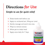 Premium imported Zymox Otic Ear Solution offers quick relief for pets. Available at Curat Cart for effective ear care.