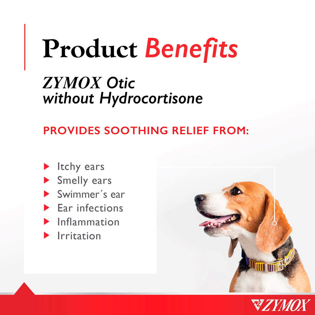 Zymox Otic Ear Solution offers soothing relief for itchy and smelly ears. 100% Authentic, available at Curat Cart in India.