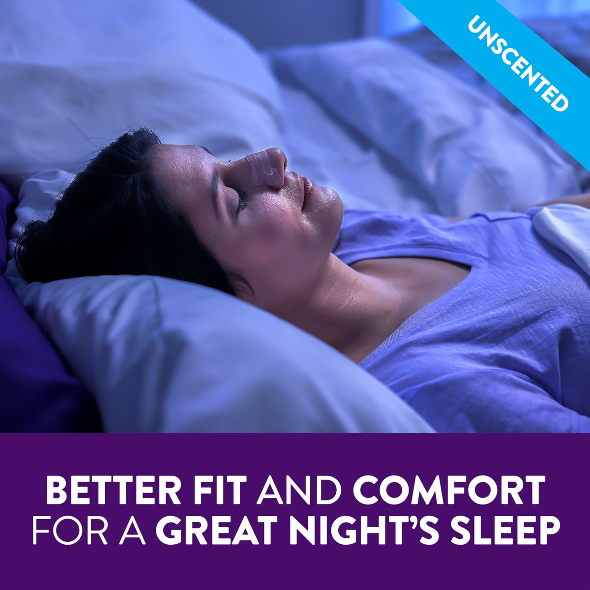 Experience a great night's sleep with ZzzQuil Sleep Nasal Strips, specially curated by Curat Cart for ultimate comfort.