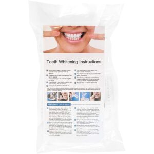 Premium imported Carbamide Peroxide Teeth Whitening Gel with detailed application instructions. Available at Curat Cart.
