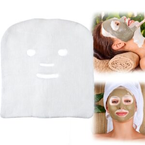 Experience premium imported precut gauze facial mask sheets for a luxurious skincare routine. Available at Curat Cart.