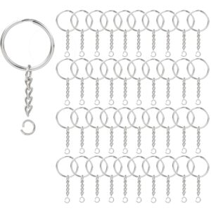 Premium imported key ring with chain and jump for versatile use. Available at Curat Cart for stylish organization.