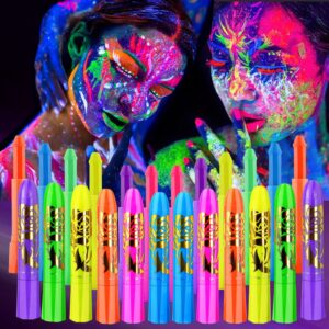 Explore the premium imported Glow Face Body Paint Kit featuring vibrant colors for artistic creations. Available at Curat Cart.