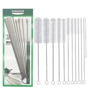 Discover the premium imported Straw Cleaner Brush Kit from Curat Cart, featuring 12 versatile brushes for effortless cleaning.