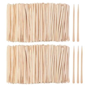 Premium imported wooden waxing sticks applicator set from Curat Cart, ideal for precise application and beauty treatments.