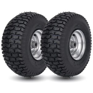 Premium imported lawn mower tire for Craftsman Husqvarna, featuring durable tread design. Available at Curat Cart.