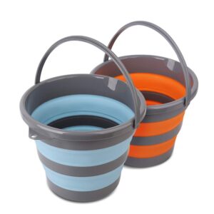 Elevate your storage solutions with the premium imported Collapsible Plastic Bucket Pack from Curat Cart, perfect for versatile use.