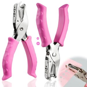 Discover the premium imported Single Hole Punch with soft grip handles, perfect for effortless paper crafting. Available at Curat Cart.