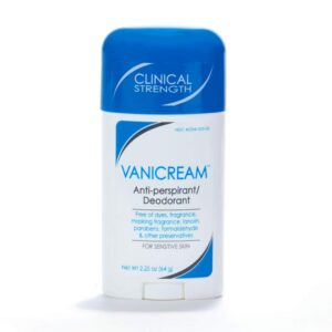 Vanicream Anti-Perspirant Deodorant offers clinical strength protection. Premium import for sensitive skin, available at Curat Cart.