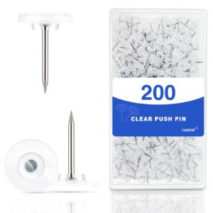 Discover premium imported clear heavy-duty push pins, perfect for all your organization needs, available at Curat Cart.