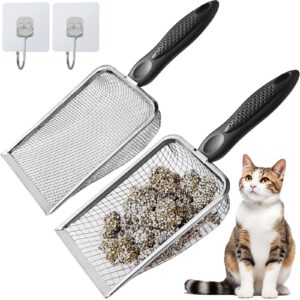 Discover this premium imported Cat Litter Scoop Stainless Steel from Curat Cart, designed for effortless cleaning and durability.