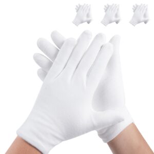 Premium imported cotton gloves for dry hands, ensuring comfort and care. Available at Curat Cart.