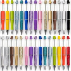 Explore the premium imported Multicolor Beadable Pens Set at Curat Cart, perfect for creative expression and writing pleasure.