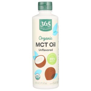 Premium imported Whole Foods MCT Oil Unflavored, ideal for a healthy lifestyle. Available at Curat Cart.