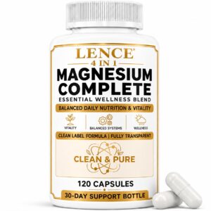 Discover the premium imported Magnesium Complete 4-in-1 Formula from Curat Cart, offering essential wellness with 120 capsules for balanced nutrition.