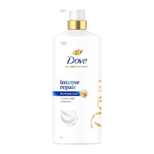 Dove Intense Repair Shampoo 1 L|| Repairs Dry and Damaged|| Strengthening Shampoo for Smooth & Strong Hair - Mild for Men & Women