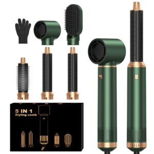 Elevate your styling game with this premium imported Blow Dryer Brush Set, featuring a 5-in-1 design. Available at Curat Cart.