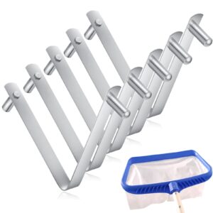 Premium imported stainless steel pool pole clips for enhanced durability and performance, available at Curat Cart.
