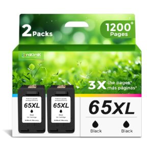 Premium imported HP 65XL Black Ink Cartridge Replacement offers 1200+ pages, available at Curat Cart for quality printing.