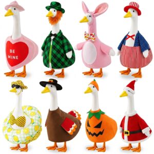 Explore premium imported Holiday Porch Goose Outfits featuring various festive designs, available at Curat Cart.