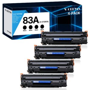 Premium imported HP 83A Black Toner Cartridge set from Curat Cart ensures high-quality printing performance. Perfect for office use.