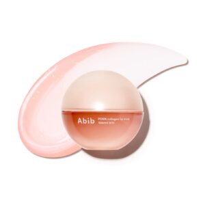 Discover the Abib Vegan Collagen Lip Mask, a premium import, enriching your lips with hydration. Available at Curat Cart.