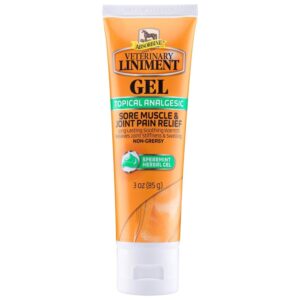 Absorbine Veterinary Liniment Gel offers premium imported relief for sore muscles and joints. Available at Curat Cart.