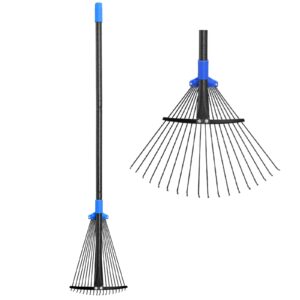 Discover the premium imported Adjustable Metal Leaf Rake at Curat Cart, perfect for efficient garden cleanup and easy use.